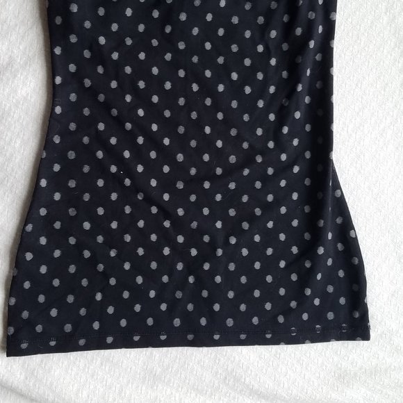 Lululemon black & silver polka-dot warrior tank 6 - Picture 5 of 5